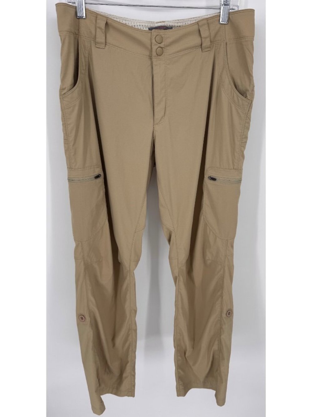 L.L. Bean Women's Vista Trekking Pants Mid-Rise Straight-Leg Size 12R